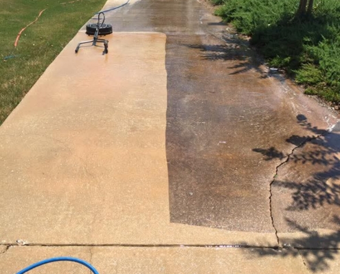 driveway power washing
